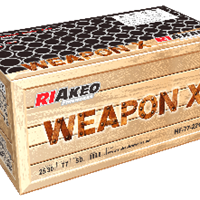 Riakeno Weapon X vuurwerk te koop in België